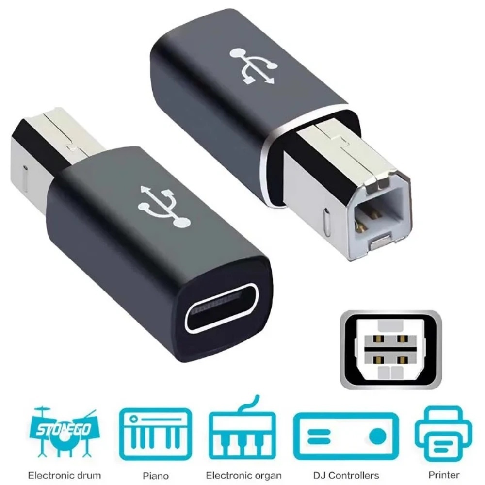 Midi Controller Pad - USB B オス - USB タイプ