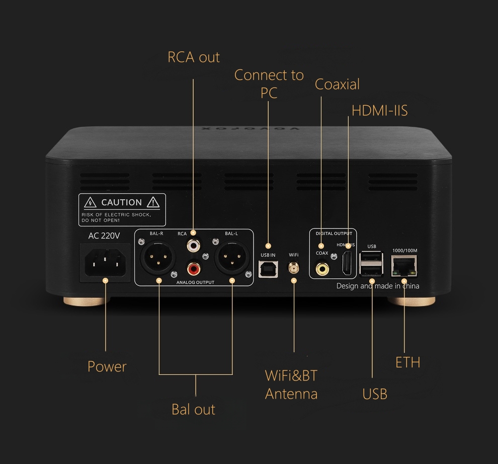 VOVOFOX-HiFi AP05S ロスレス音楽プレーヤー - Audio Without Music のレビューと価格